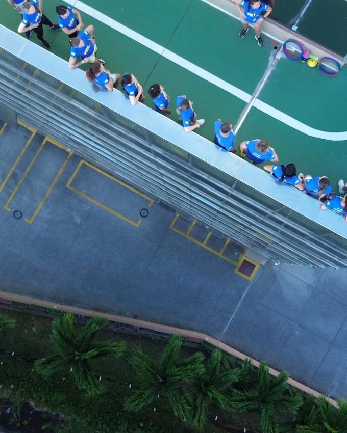 Vista aérea do R1 Cup Experience