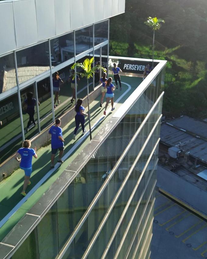 Vista aérea do R1 Cup Experience